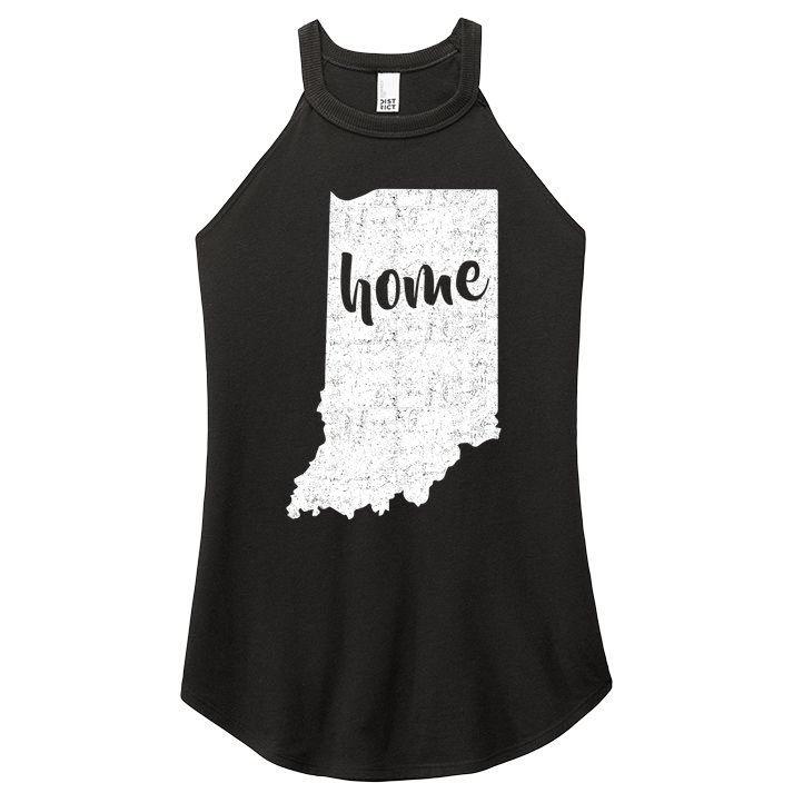 Indiana Home State Women's Perfect Tri Rocker Tank