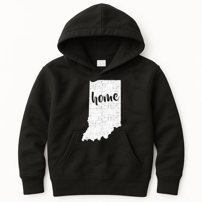 Indiana Home State Kids Hoodie