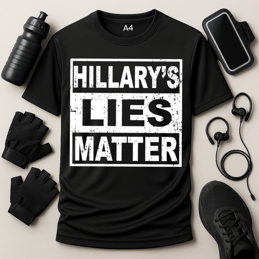 Hillary's Lies Matter Cooling Performance Crew T-Shirt