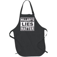 Hillary's Lies Matter Full-Length Apron With Pockets