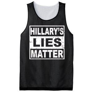 Hillary's Lies Matter Mesh Reversible Basketball Jersey Tank