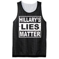 Hillary's Lies Matter Mesh Reversible Basketball Jersey Tank