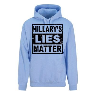 Hillary's Lies Matter Unisex Surf Hoodie