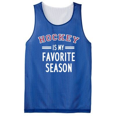 Hockey Is My Favorite Season Hockey Player Coach Gift Mesh Reversible Basketball Jersey Tank