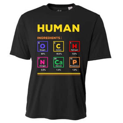 Human Ingredients Medical Laboratory Science Lab Technician Cooling Performance Crew T-Shirt