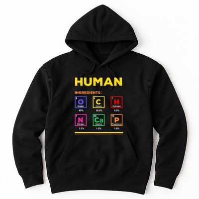 Human Ingredients Medical Laboratory Science Lab Technician Hoodie