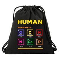 Human Ingredients Medical Laboratory Science Lab Technician Drawstring Bag