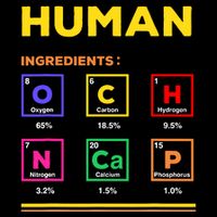 Human Ingredients Medical Laboratory Science Lab Technician Drawstring Bag