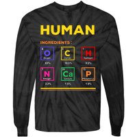 Human Ingredients Medical Laboratory Science Lab Technician Tie-Dye Long Sleeve Shirt