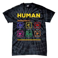 Human Ingredients Medical Laboratory Science Lab Technician Tie-Dye T-Shirt