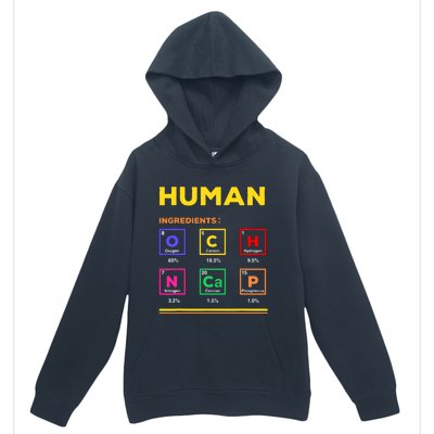 Human Ingredients Medical Laboratory Science Lab Technician Urban Pullover Hoodie