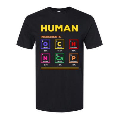 Human Ingredients Medical Laboratory Science Lab Technician Softstyle CVC T-Shirt