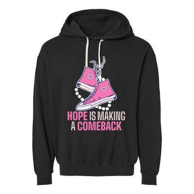 Hope Is Making A Comeback Chucks And Pearls Garment-Dyed Fleece Hoodie