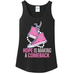 Hope Is Making A Comeback Chucks And Pearls Ladies Essential Tank