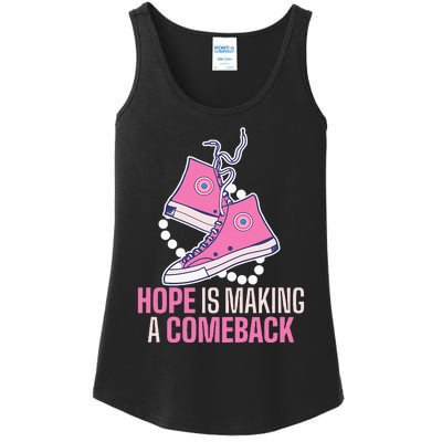 Hope Is Making A Comeback Chucks And Pearls Ladies Essential Tank