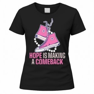 Hope Is Making A Comeback Chucks And Pearls Women's T-Shirt