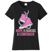 Hope Is Making A Comeback Chucks And Pearls Women's T-Shirt