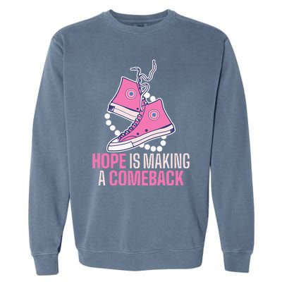 Hope Is Making A Comeback Chucks And Pearls Garment-Dyed Sweatshirt