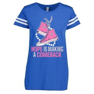 Hope Is Making A Comeback Chucks And Pearls Enza Ladies Jersey Football T-Shirt