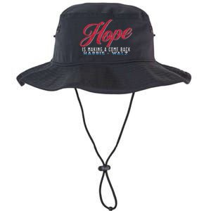 Hope Is Making A Come Back Harris Walz 2024 Legacy Cool Fit Booney Bucket Hat