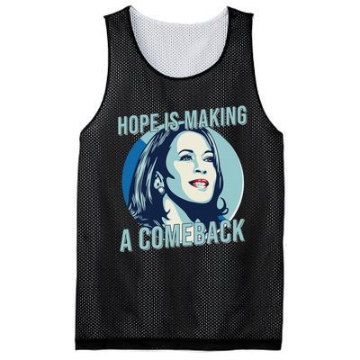 Hope Is Making A Comeback Kamala 2024 Kamala Harris 2024 Mesh Reversible Basketball Jersey Tank