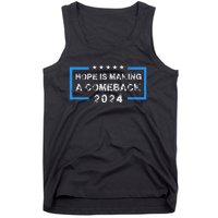 Hope Is Making A Comeback Democrats Vintage 2024 Tank Top