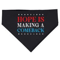 Hope Is Making A Comeback 2024 Kamala USA-Made Doggie Bandana