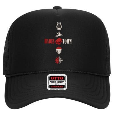 Hadestown Inspired Musical Theatre Wait For Me High Crown Mesh Back Trucker Hat