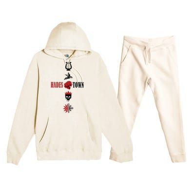 Hadestown Inspired Musical Theatre Wait For Me Premium Hooded Sweatsuit Set