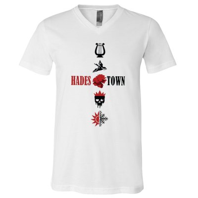 Hadestown Inspired Musical Theatre Wait For Me V-Neck T-Shirt