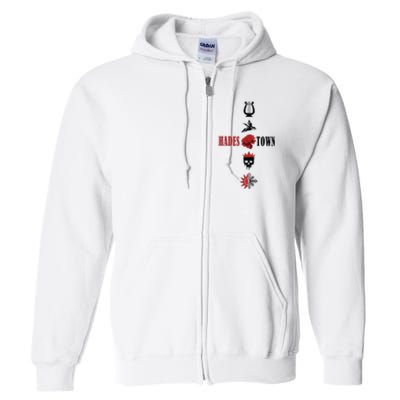 Hadestown Inspired Musical Theatre Wait For Me Full Zip Hoodie