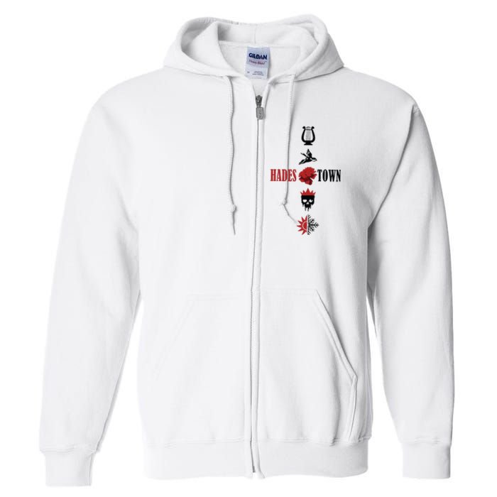 Hadestown Inspired Musical Theatre Wait For Me Full Zip Hoodie