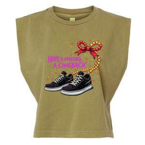 Hope Is Making A Comeback 2024 Kamala Chucks And Pearls Garment-Dyed Women's Muscle Tee