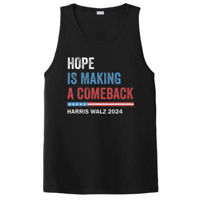 Hope Is Making A Comeback President Kamala Harris Walz 2024 PosiCharge Competitor Tank