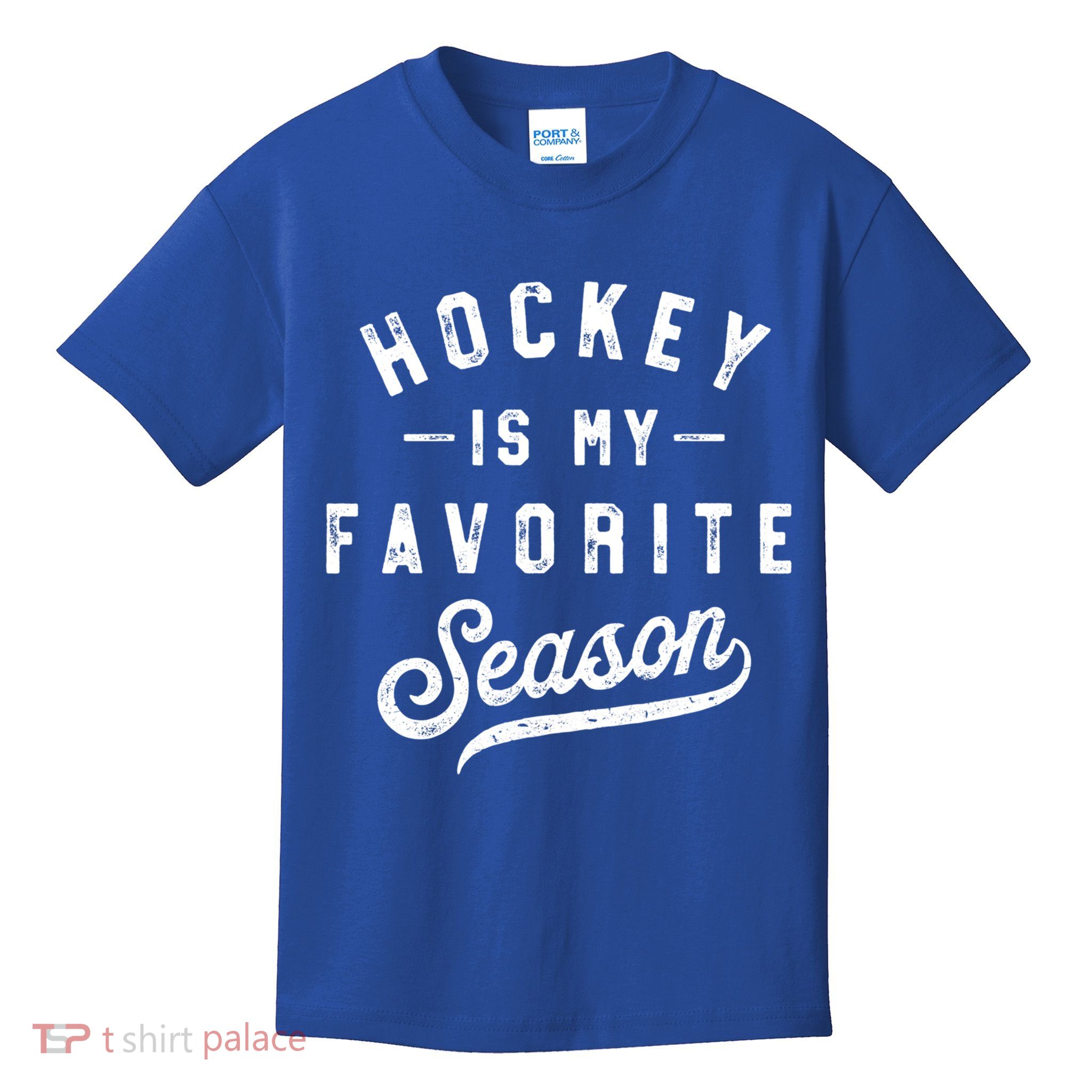 Hockey Is My Favorite Season Vintage Gift Kids T-Shirt