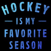 Hockey Is My Favorite Season Cool Saying For Sports Lovers Cute Gift Backpack