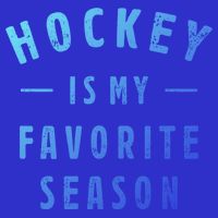 Hockey Is My Favorite Season Cool Saying For Sports Lovers Cute Gift Toddler T-Shirt
