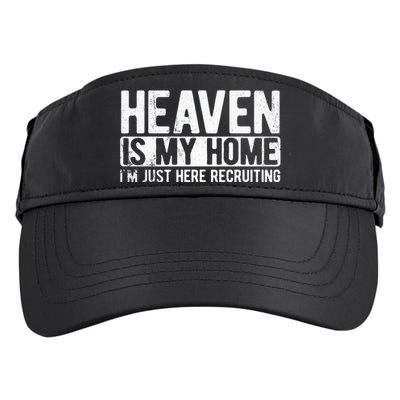 Heaven Is My Home Christian Religious Jesus Adult Drive Performance Visor