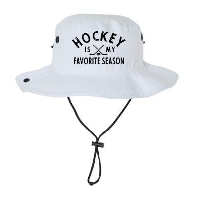 Hockey Is My Favorite Season Gift Legacy Cool Fit Booney Bucket Hat