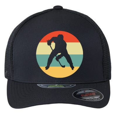 Hockey Is My Favorite Season Funny Vintage Ice Hockey Player Cool Gift Flexfit Unipanel Trucker Cap