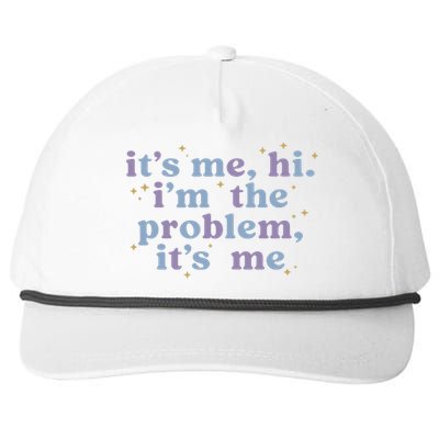 Hi Its Me Im The Problem Funny Snapback Five-Panel Rope Hat