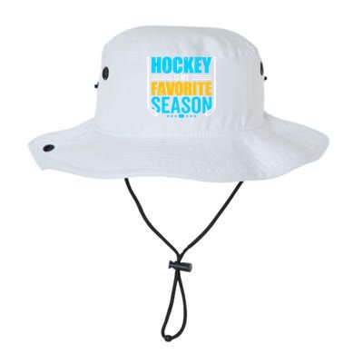 Hockey Is My Favorite Season Funny Sports Lovers Product Gift Legacy Cool Fit Booney Bucket Hat