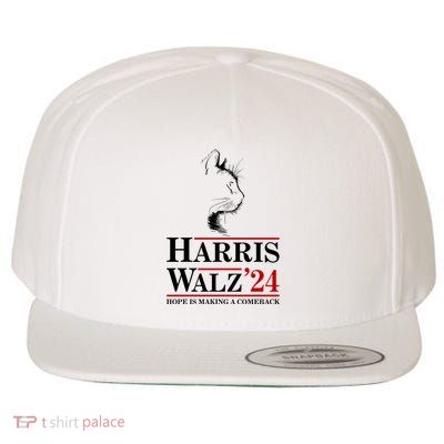 Hope Is Making A Comeback Wool Snapback Cap
