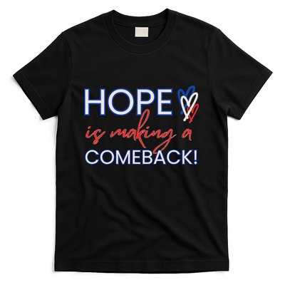 Hope Is Making A Comeback In Red White & Blue T-Shirt