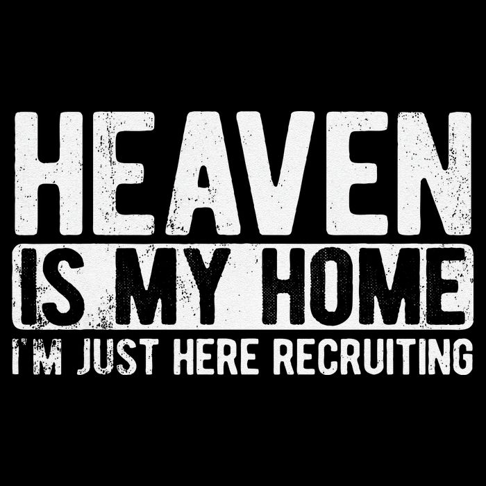 Heaven Is My Home Christian Religious Jesus Cooling Performance Crew T-Shirt