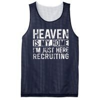 Heaven Is My Home IM Just Here Recruiting Mesh Reversible Basketball Jersey Tank