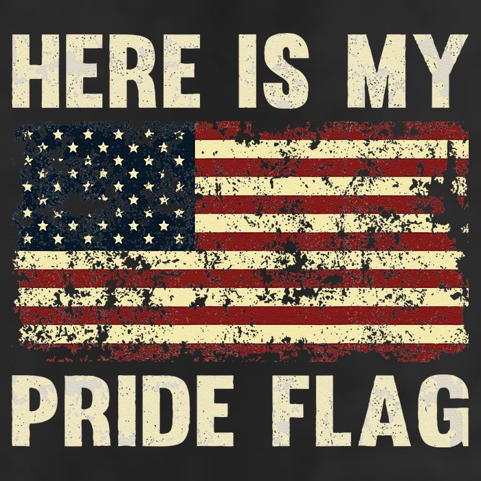 Here Is My Pride Flag Golf Towel