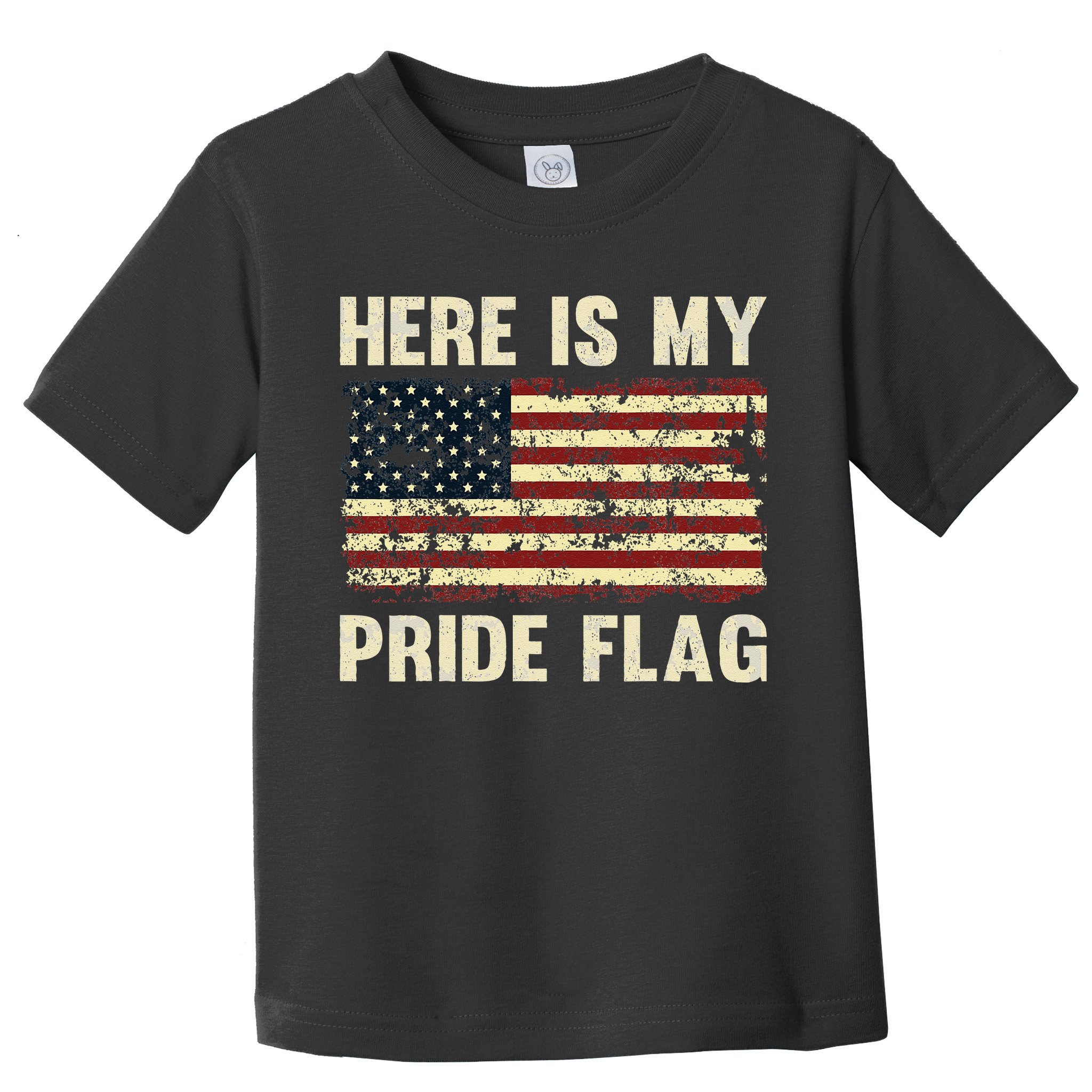 Here Is My Pride Flag Toddler T-Shirt