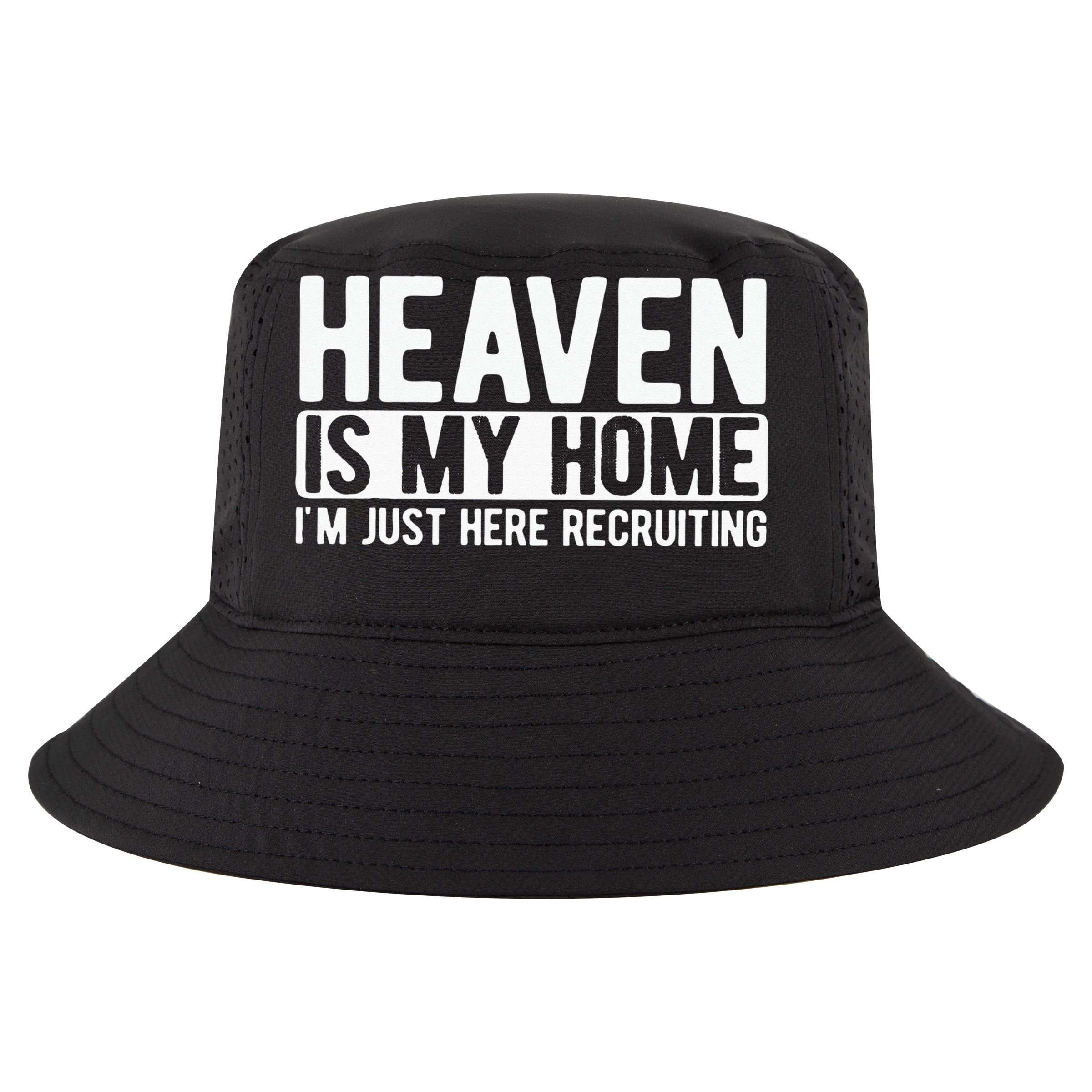 Heaven Is My Home Christian Religious Jesus Cooling Performance Crew T-Shirt