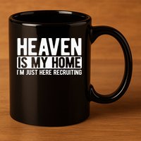 Heaven Is My Home Christian Religious Jesus 11oz C Handle Ceramic Mug